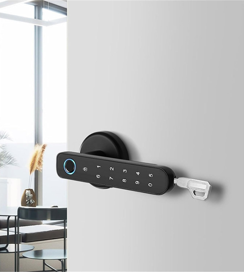 kľučka dverí na odtlačok prsta a kód